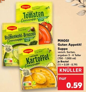 Kaufland MAGGI Guten Appetit! Suppe Angebot