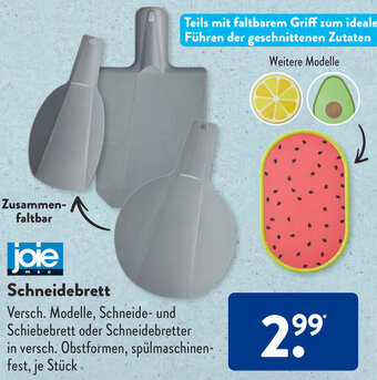 Aldi Süd joie Schneidebrett Angebot