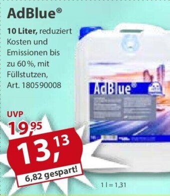 Sonderpreis Baumarkt AdBlue 10 Liter Angebot