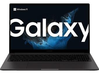 MediaMarkt Samsung galaxy book2, notebook mit 15,6 zoll display, intel core i5 prozessor, 8 gb ram, 256 ssd, iris xe, graphite Angebot