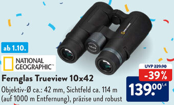 Aldi Süd NATIONAL GEOGRAPHIC Fernglas Trueview 10x42 Angebot