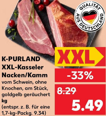 Kaufland K-PURLAND XXL-Kasseler Nacken/Kamm Angebot