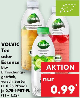 Kaufland VOLVIC Tee oder Essence 0,75 L Angebot