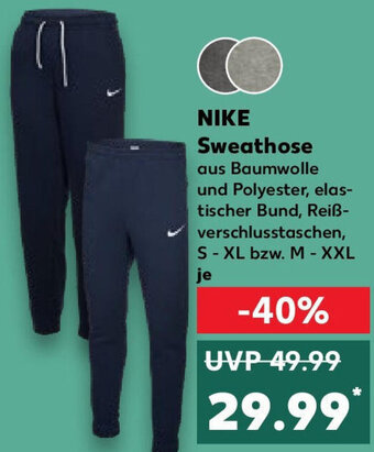Kaufland NIKE Sweathose Angebot