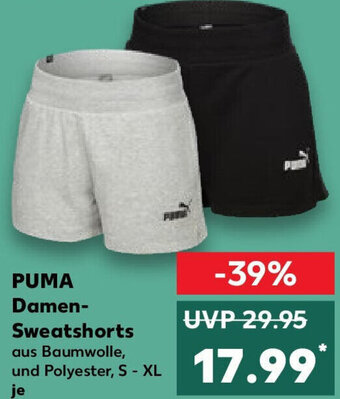 Kaufland PUMA Damen-Sweatshorts Angebot
