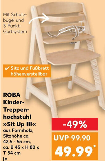 Kaufland ROBA Kinder Treppenhochstuhl Sit Up III Angebot