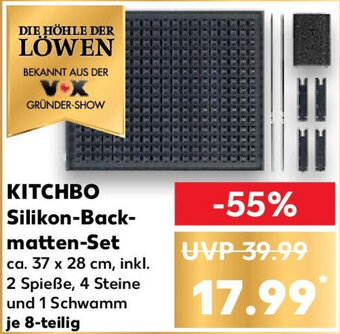 Kaufland KITCHBO Silikon Backmatten-Set Angebot