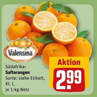 REWE Valensina Saftorangen 1kg Angebot