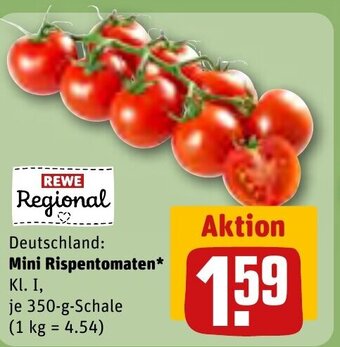 REWE Mini Rispentomaten 350g Angebot
