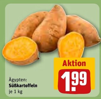 REWE Süßkartoffeln je 1 kg Angebot