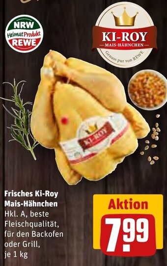 REWE KI-ROY Frisches Ki-Roy Mais-Hähnchen 1 kg Angebot