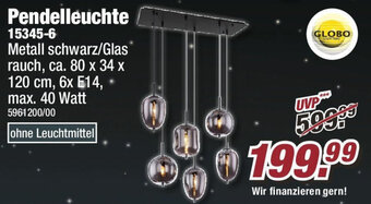 Poco GLOBO LIGHTING Pendelleuchte 15345-6 Angebot