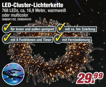 Poco LED-Cluster-Lichterkette Angebot