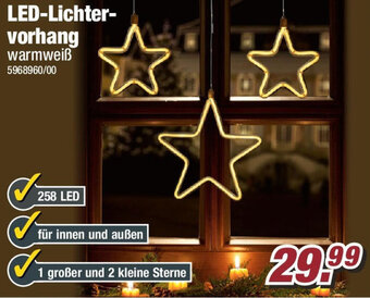 Poco LED-Lichtervorhang Angebot