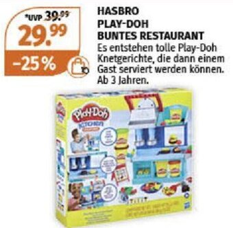 Müller HASBRO PLAY-DOH BUNTES RESTAURANT Angebot