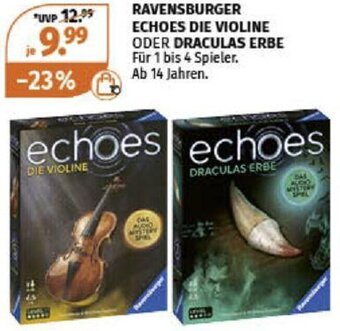 Müller RAVENSBURGER ECHOES DIE VIOLINE ODER DRACULAS ERBE Angebot