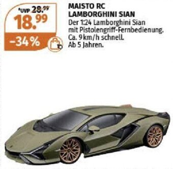 Müller MAISTO RC LAMBORGHINI SIAN Angebot