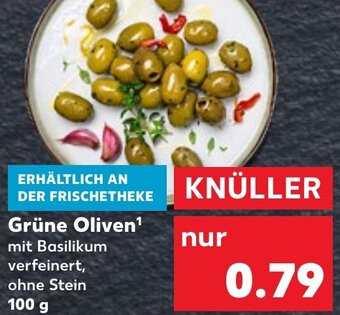 Kaufland Grüne Oliven 100 g Angebot