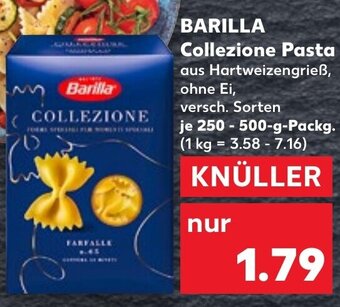 Kaufland BARILLA Collezione Pasta 250-500 g Packg. Angebot