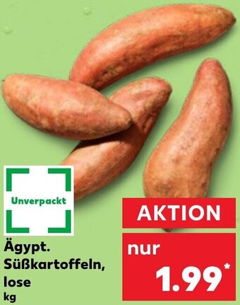 Kaufland Ägypt. Süßkartoffeln, lose Angebot