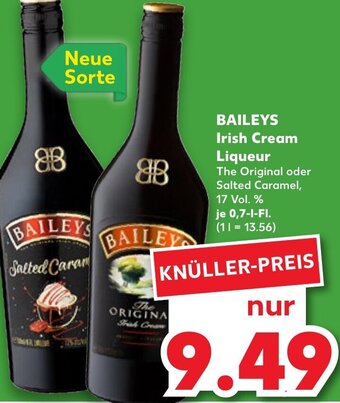 Kaufland BAILEYS Irish Cream Liqueur 0,7 L-Fl. Angebot