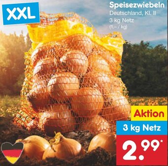 Netto Marken-Discount Speisezwiebeln 3 kg Netz Angebot