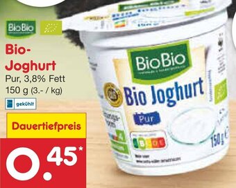 Netto Marken-Discount Bio Bio Bio-Joghurt 150 g Angebot