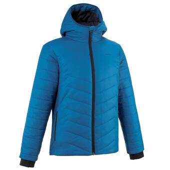 Decathlon Wattierte wanderjacke kinder gr. 122–170 - blau Angebot