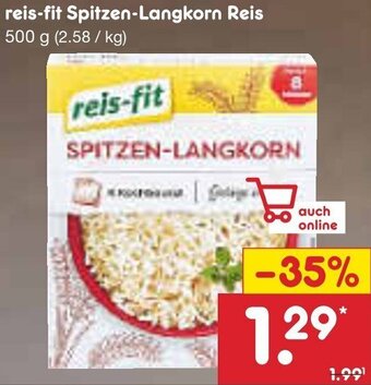 Netto Marken-Discount reis-fit Spitzen Langkorn Reis 500 g Angebot