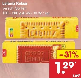 Netto Marken-Discount Leibniz Kekse 150 - 200 g Angebot