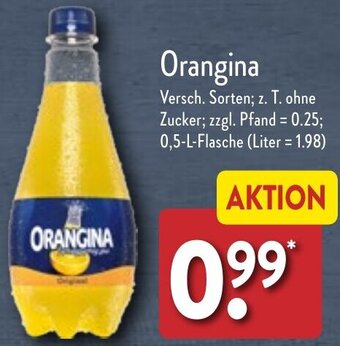 Aldi Nord Orangina 0,5 L Flasche Angebot