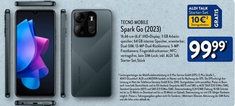 Aldi Nord TECNO MOBILE Spark Go (2023) Angebot