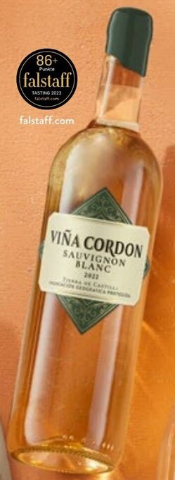 Aldi Nord VIÑA CORDON Sauvignon Blanc Tierra de Castilla IGP 2022, 0,75 L Flasche Angebot