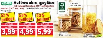 Norma KESPER Aufbewahrungsgläser Angebot