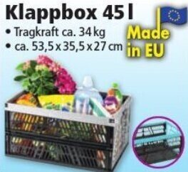 Norma Klappbox 45 L Angebot