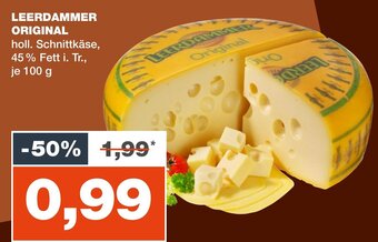 mein real LEERDAMMER ORIGINAL 100 g Angebot