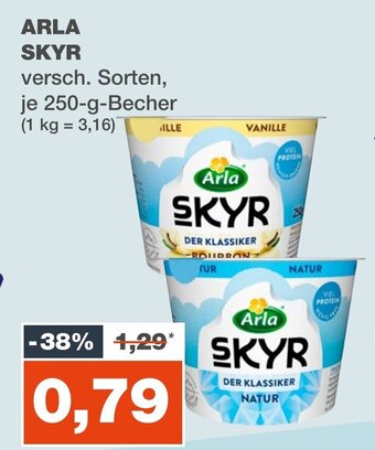 mein real ARLA SKYR 250-g-Becher Angebot