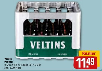 REWE Veltins Pilsener 20*500ml Angebot