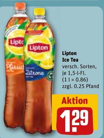 REWE Lipton Ice Tea versch. Sorten, Angebot