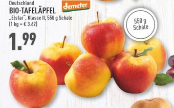 Marktkauf Deutschland BIO-TAFELÄPFEL 550 g Schale Angebot