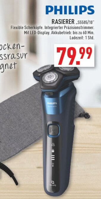 Marktkauf PHILIPS RASIERER S5585/10 Angebot