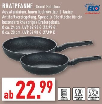 Marktkauf ELO BRATPFANNE Angebot
