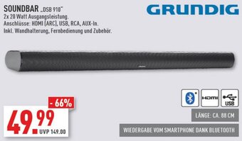 Marktkauf GRUNDIG SOUNDBAR DSB 910 Angebot