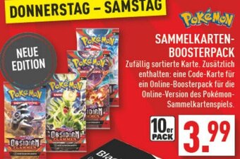 Marktkauf Pokémon SAMMELKARTEN-BOOSTERPACK Angebot