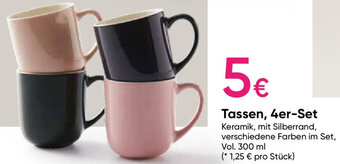 PEPCO Tassen, 4er-Set Angebot