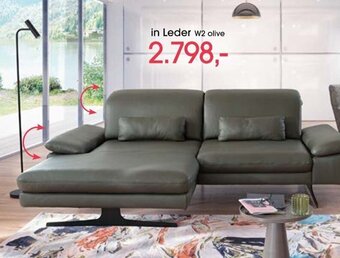 külkens+sohn Polstermöbel Elegante Longchair-Kombination Angebot
