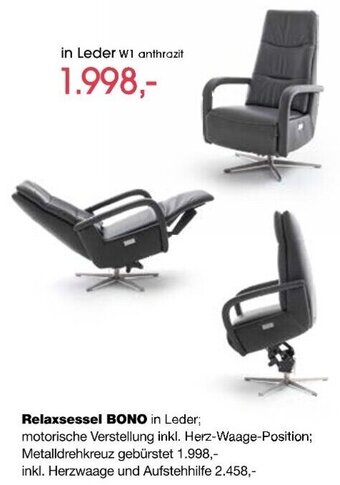 külkens+sohn Polstermöbel BONO Relaxsessel Angebot