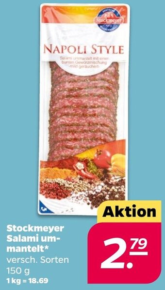 NETTO Stockmeyer Salami ummantelt 150 g Angebot