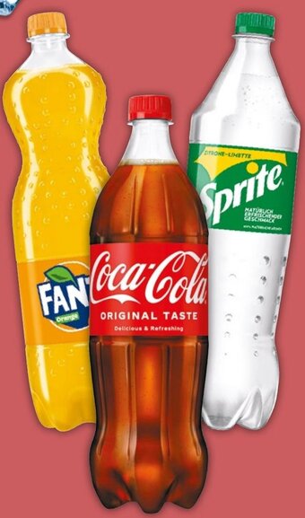 NETTO Coca-Cola, Fanta oder Sprite 1,25 Liter Angebot
