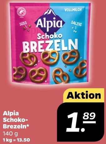 NETTO Alpia Schoko-Brezeln 140 g Angebot